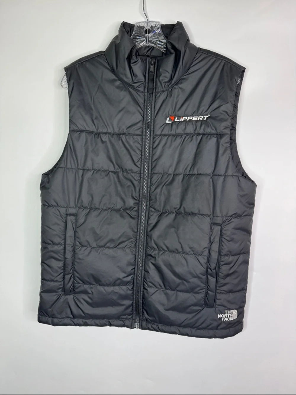 The North Face Black Down Branded Vest Size Medium Men's
